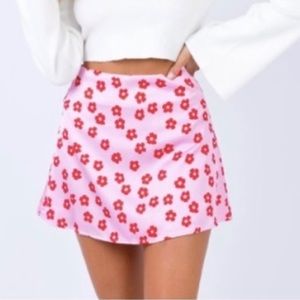 Princess Polly Olton Mini Skirt in pink